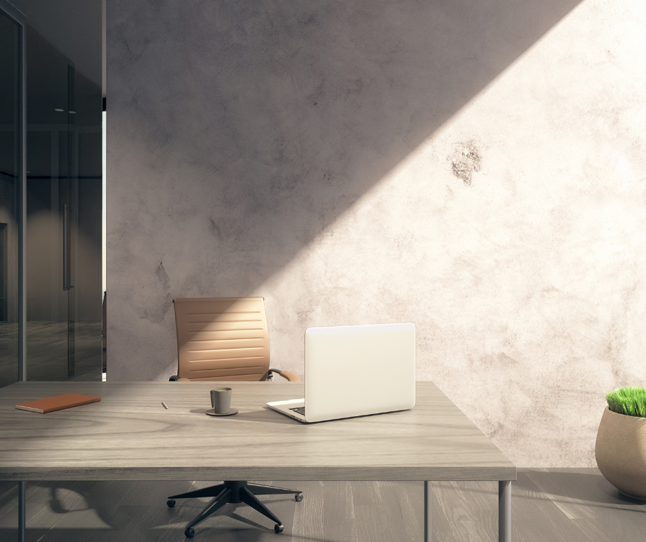 Pintores de oficinas - Pared estuco